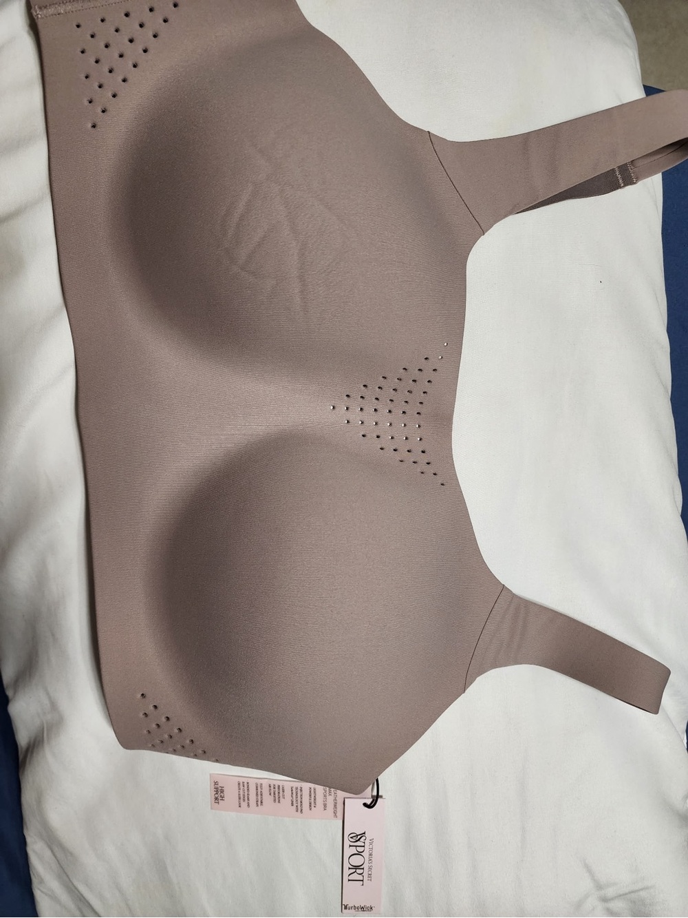 Victoria's Secret Wireless Seamless Bra in Mauve Taupe